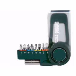 Dettagli : Include: S 2 punte, L = 25 mmPH1; PH2; PZ1; PZ2; H4; T20; T25; SL5,51 x supporto magnetico per puntePunte in accia ...