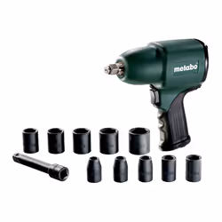 Metabo DSSW 360, Chiave di impatto, Nero, Verde, 360 Nm, 360 Nm, 360 l/min, 6,2 bar