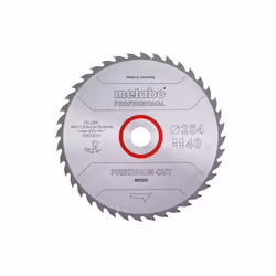 Metabo 628059000, MDF, Legno compensato, Legno, 25,4 cm, 3 cm, Punta a carburo di tungsteno (TCT), 1,6 mm, 2,4 mm