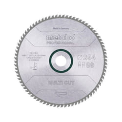 Metabo - Lama per sega circolare Pro 'Multi Taglio' hw/ct 254x30,80FZ/TZ 5°