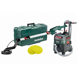 Metabo - Levigatrice manuale lsv 5-225 Comfort Set + aspiratore asr 35 l acp + 25 abrasivi 690886000