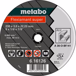 Flexiamant super Disco da taglio 125 x 2,5 x 22,23 alluminio, TF 41 616752000 • Disco universale a struttura aperta per la la ...