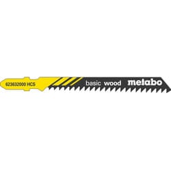 Metabo - 5 lame per seghetto alternativo hcs 74 mm/ 3,0 per seghetto alternativo