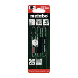 Metabo - Assortiment de lames de scie sauteuse 3 pièces 2xbois/1xmétal hcs/hss pour bois/métal