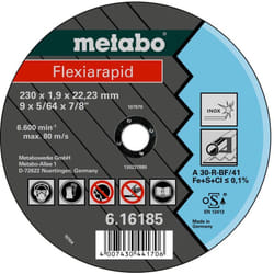 Metabo 616183000 accessorio per smerigliatrice Disco per tagliare