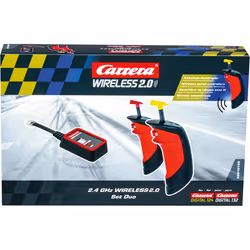 Carrera 20010120, Controller della velocità, 8 anno/i, Mini Stilo AAA, Nero, Rosso