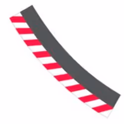 Carrera RC 20563, Set di segnali stradali, Nero, Rosso, Bianco