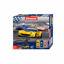 Carrera Spirit of Speed, Set di veicoli e piste, 8 anno/i, Nero, Blu, Arancione, Giallo