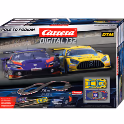 Carrera 20030038, Veicolo da corsa e set di piste, DIGITAL 132, 8 anno/i, Multicolore