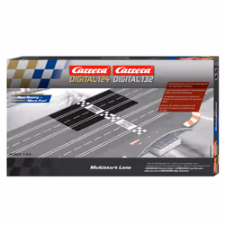 Carrera RC Multistart Lane, Pista per veicoli da gioco, 8 anno/i, Grigio