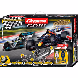 Carrera GO!!! Max Performance, Veicolo da corsa e set di piste, 6 anno/i, Multicolore