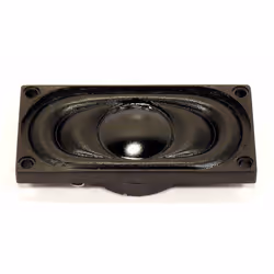 Visaton K 20.40, 1 W, Rettangolare, 2 W, 8 Ω, 400 - 20000 Hz, Nero