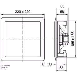 Visaton VS-DL18/2SQ