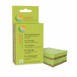 Sonett 106050, Marrone, Verde, Rettangolare, Cellulosa, Polietilene tereftalato (PET), Sisal, Lavaggio manuale, Monocromatico ...