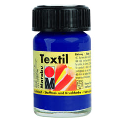 Marabu Textil 053 pittura ad acqua Blu 15 ml Vasetto 1 pz