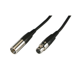 Monacor MCM-500/SW cavo audio 5 m XLR (3-pin) Nero