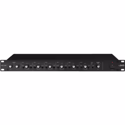 IMG Stage Line LMS-808, 8 canali, Montaggio rack, Nero