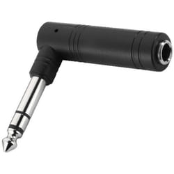 Monacor NTA-63A adattatore per inversione del genere dei cavi 6.3 mm 6,3 mm Nero
