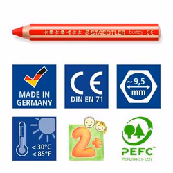 Staedtler Noris buddy 140 Multicolore 6 pz - Vista aggiuntiva 7
