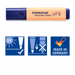 Staedtler 364 C evidenziatore 6 pz Punta smussata Lime, Menta, Pesca, Rosa, Viola, Giallo - Vista aggiuntiva 5