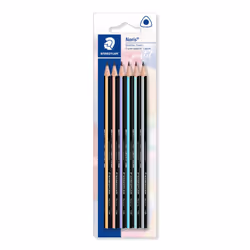 Staedtler 118, HB, Multicolore, Triangolare, 6 pz