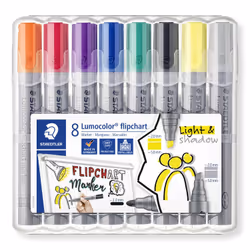 Staedtler Lumocolor flipchart marker 356 evidenziatore 8 pz