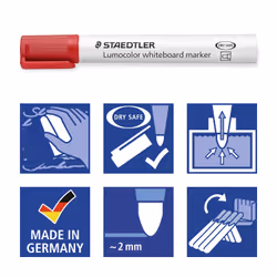 Staedtler Lumocolor whiteboard marker 351 evidenziatore 1 pz Magenta - Vista aggiuntiva 4