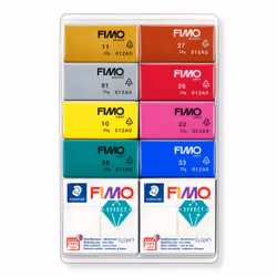 Staedtler FIMO Color Pack Mixing Pearls Argilla da modellazione 314 g Multicolore 10 pz