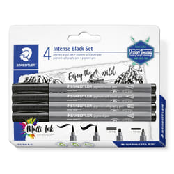 Staedtler pigment brush pen 371 marcatore Nero 1 pz