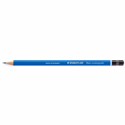 Staedtler Mars Lumograph, 3H, Blu, Esagonale, Arte, Disegno grafico, Hobby, Ufficio, Scuola, Technical drawing, Germania, PEF ...