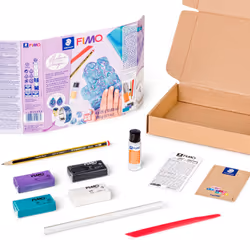 Staedtler FIMO 8025 HTC4 composto per ceramica e modellazione Argilla da modellazione 25 g Colori assortiti 1 pz