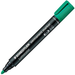 Staedtler Lumocolor marcatore permanente Tipo di punta Verde 1 pz