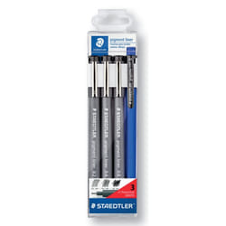 Staedtler 308 S1WP3 evidenziatore 3 pz Nero, Grigio