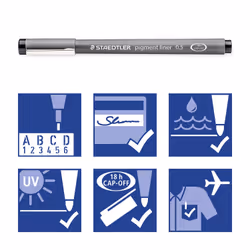 Staedtler pigment liner 308 penna tecnica 1 pz - Vista aggiuntiva 4