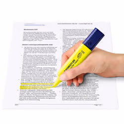 Staedtler Textsurfer classic 364 evidenziatore 4 pz Punta smussata Blu, Verde, Rosa, Giallo - Vista aggiuntiva 4