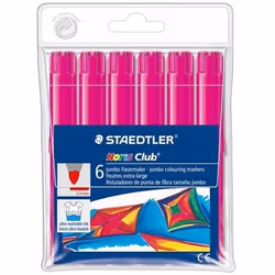 Staedtler Noris Club, 6 pz, Rosa, Rosa, 3 mm
