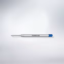 Staedtler 458 M-3, Blu, Medio, Blu, Argento, Metallo, 0,5 mm, Penna con punta a sfera