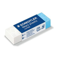 Staedtler Mars plastic combi gomma per cancellare Bianco 1 pz