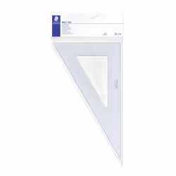 Staedtler Mars 567, Righello da scrivania, Plastica, Blu, Trasparente, mm, 360 mm, Blister