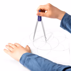 Staedtler Noris 550 Blu, Argento 1 pz - Vista aggiuntiva 5