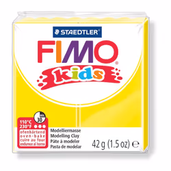 Staedtler 8030001, Argilla da modellazione, Giallo, Bambino, 1 colori, 110 °C, 30 min