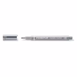 Staedtler 8323, Argento, Tipo di punta, 1 mm, 2 mm, 1 pz