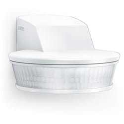 Steinel - Sensore di movimento sensIQ s bianco - 2000W, angolo rilevamento 300°, raggio d'azione 20m, sensore anti furto, supporto ad angolo a