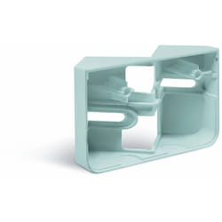 Steinel Supporto da parete angolare per faretto LED XLED Home 2, argento, accessori per il fissaggio ad angoli interni ed esterni
