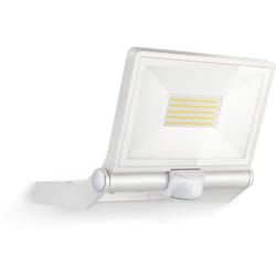 Faretto a led xled one xl s, sensore di movimento a 180°, 42,6 w, 4200 lm a 3000 k, in alluminio, per vialetti, Bianco - Steinel