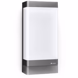 Steinel Applique LED per esterni L 271 Digi SC antracite, rilevatore di movimento a 180°, applique Bluetooth intelligente, ge ...