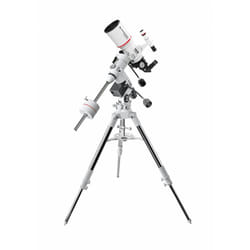 Bresser Optics Messier AR-102xs/460 EXOS-2/EQ5 Rifrattore 200x Bianco