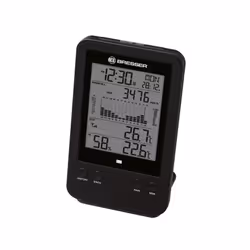 Bresser Optics 7002530 pluviometro Nero, Bianco