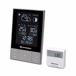 Bresser Optics ClimateTemp NDV Antracite, Metallico, Argento LCD DC/Batteria - Vista aggiuntiva 8