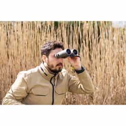 Bresser Optics Wave 10x42 binocolo BaK-4 Grigio - Vista aggiuntiva 5